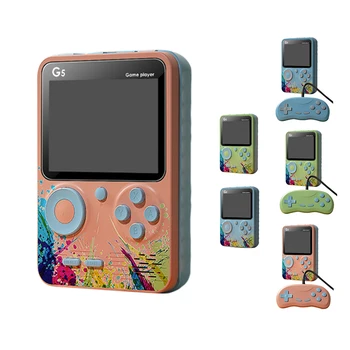 Портативная игровая консоль G5 в стиле ретро с 500 классическими играми, 3,0-дюймовый экран, Портативные портативные игры, Аккумуляторная батарея емкостью 1020 мАч