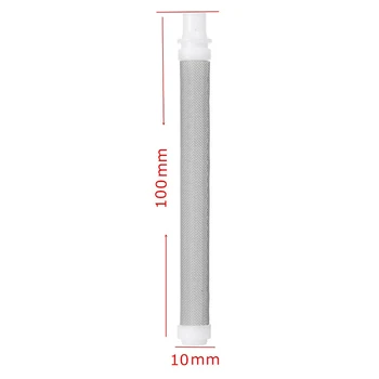 Прочный Переносной Фирменный фильтр из нержавеющей стали, белый 10 см/3,94 