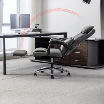 Роскошное Эргономичное Офисное кресло с регулируемым игровым компьютером, Удобное Вращающееся кресло, Дизайнерское кресло с откидной спинкой, бюро Meuble Ornament