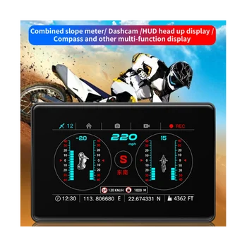 Сенсорный экран C20-M Автомобильный GPS-Проектор Скорость Автомобиля, Компас, Уровень Бортового дисплея, Сигнализация 128G