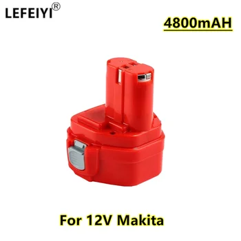 Сменный Аккумулятор LEFEIYI для Makita 12V 4800mAh Ni CD Аккумуляторные батареи Электроинструменты Bateria PA12 1220 1222 1235 1233S