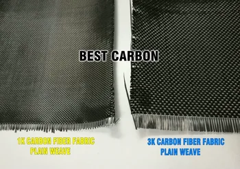 Ткань из углеродного волокна 1K 900gsm полотняного переплетения (действительно углеродная ткань, а не дешевая наклейка из углеродистого ПВХ)