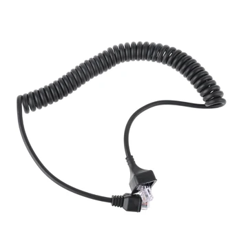 Удлинительный кабель для портативного микрофона, 8-контактный Соединительный шнур для KMC-30 Kenwood TK-863 TK-863G TK-868