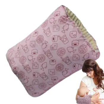 Уютная колыбель Подушка для рук для кормления Уютная подушка для колыбели с отверстием для рук Мягкая и моющаяся подушка для кормления для мамы новорожденного