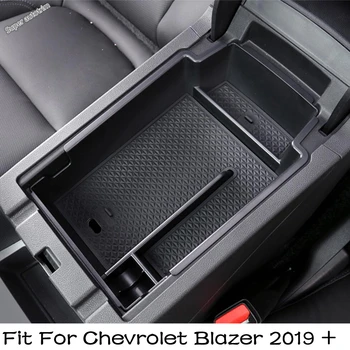 Ящик для хранения центрального подлокотника автомобиля, многофункциональный контейнер, поддон для поддонов, подходит для Chevrolet Blazer 2019-2022 Аксессуары для интерьера